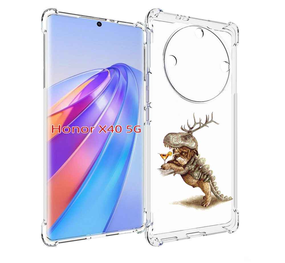 

Чехол MyPads тематическая вечеринка для Honor X40, Прозрачный, Tocco