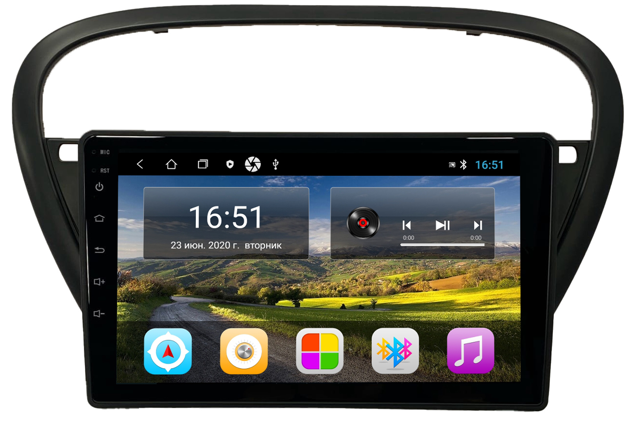 Штатная автомагнитола Zenith Peugeot 607 Пежо 2004-2010 Android 12 216GB планшет 1957300₽