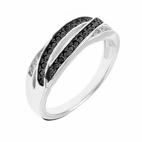 фото Кольцо из серебра с фианитом р. 17.5 balex jewellery 1422910244