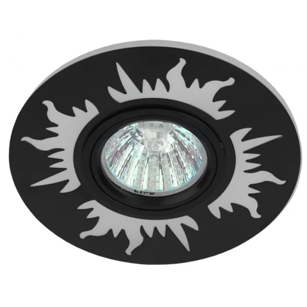 Светильник точечный ЭРА DK LD30 BK декор cо светодиодной подсветкой MR16, черный