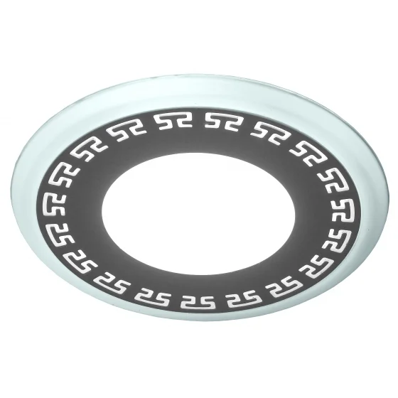 

Светильник ЭРА 3+3W 220V 4000K круглый "белая подсветка", DK LED 12-6 WH*