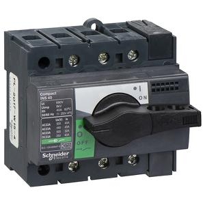

28900 Выключатель нагрузки Schneider Electric INS40 40A 15кА 3P