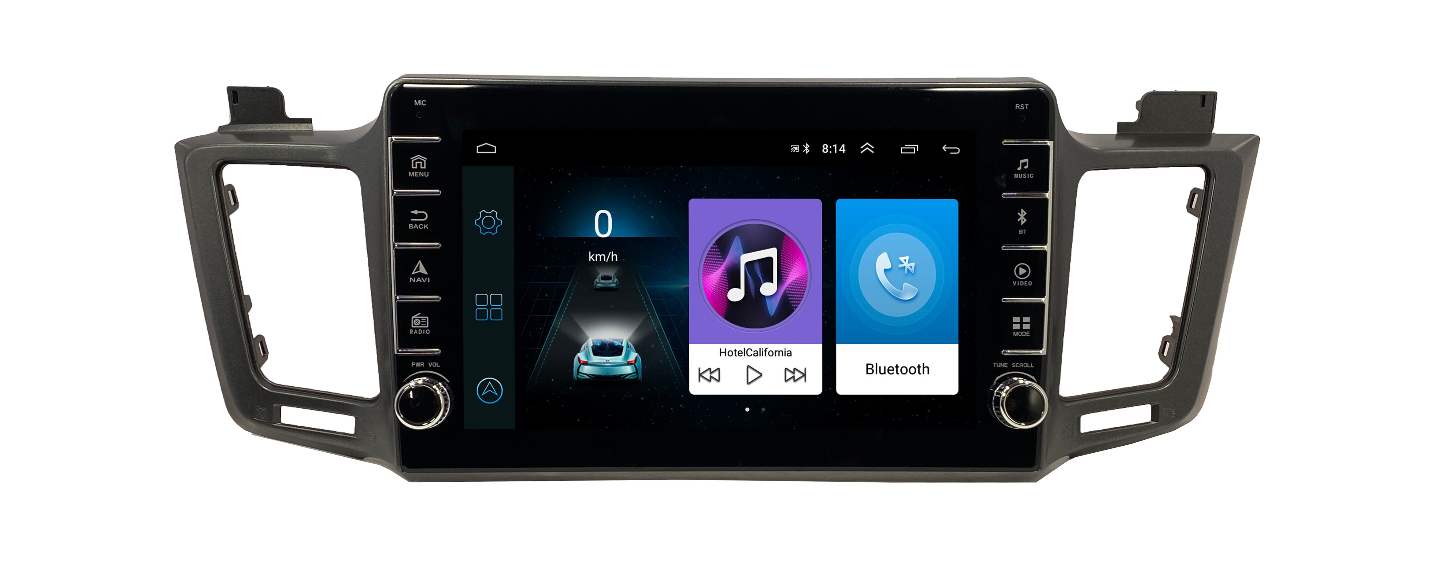 Штатная автомагнитола Zenith Toyota RAV4 2013-2019 Android 12 216GB с крутилками 2115500₽