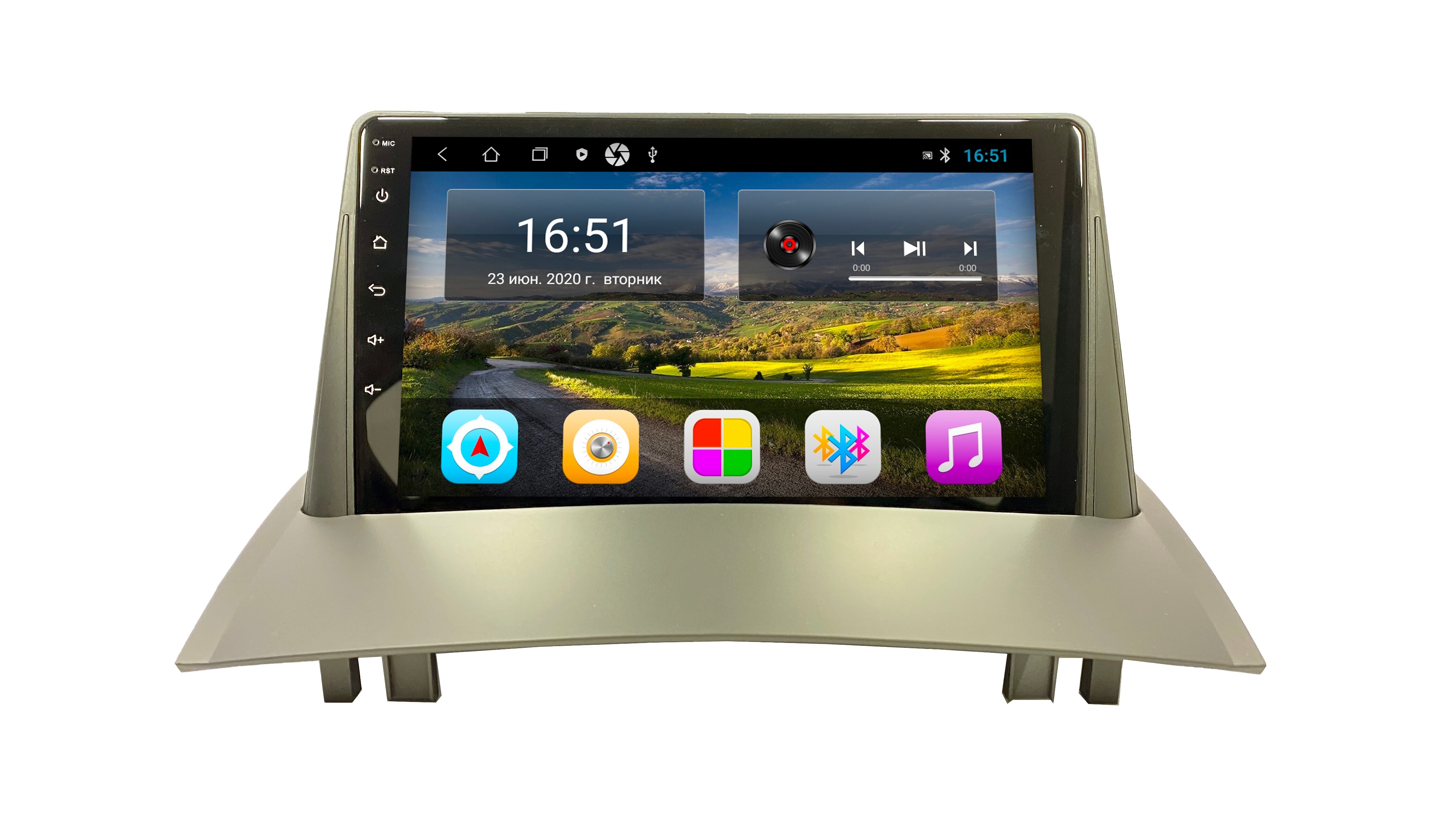 Штатная автомагнитола Zenith Renault Megane 2 Android 12 216GB Мультируль ШГУ 2048000₽