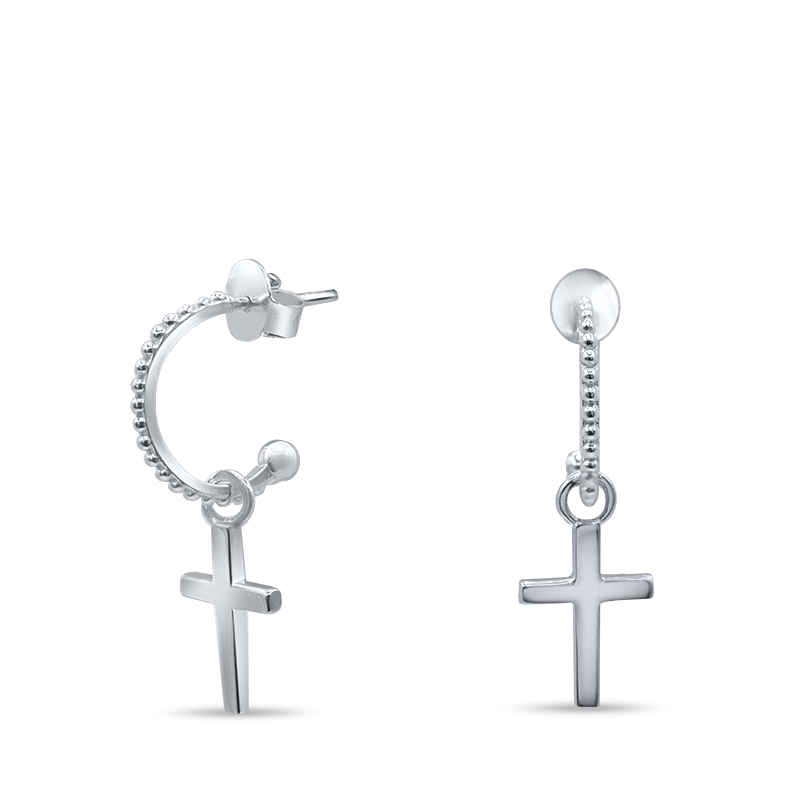 

Серьги из серебра с фианитом Yahont 249892, 249892