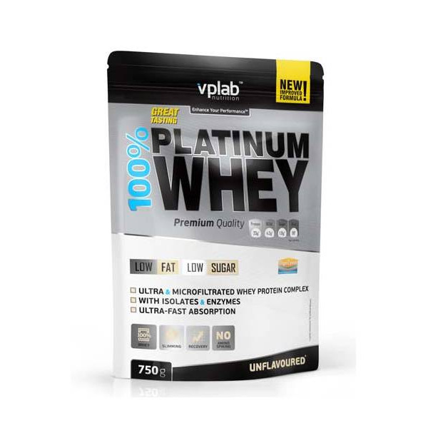 фото Протеин vp laboratory 100% platinum whey 750 г печение-крем vplab