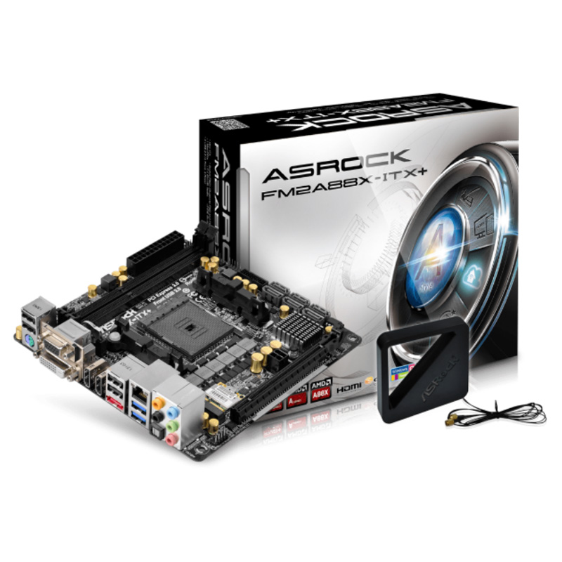 фото Материнская плата asrock fm2a88x-itx+