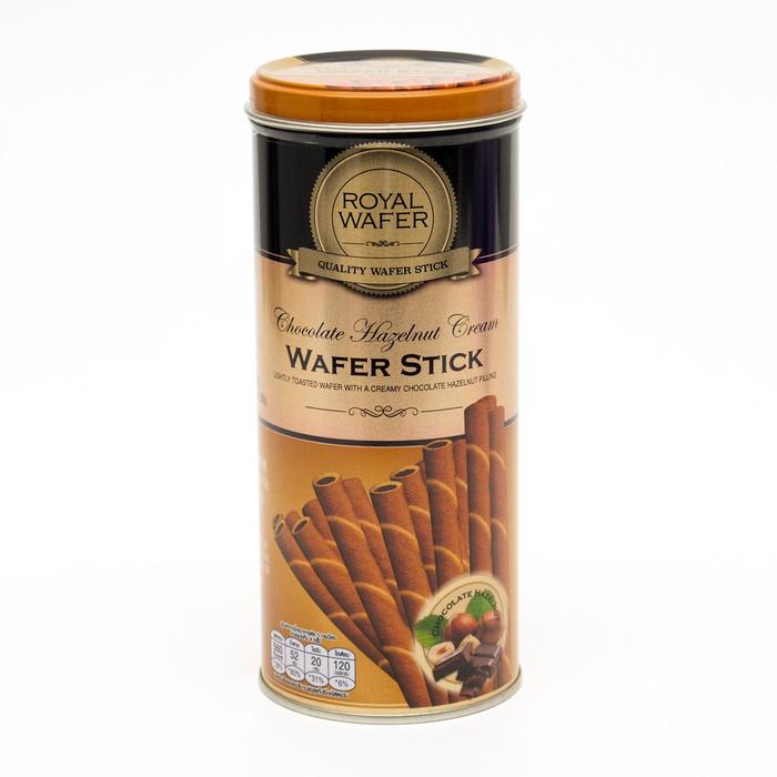 

Вафельные трубочки Royal Wafer c шоколадно-ореховой начинкой, 125 г