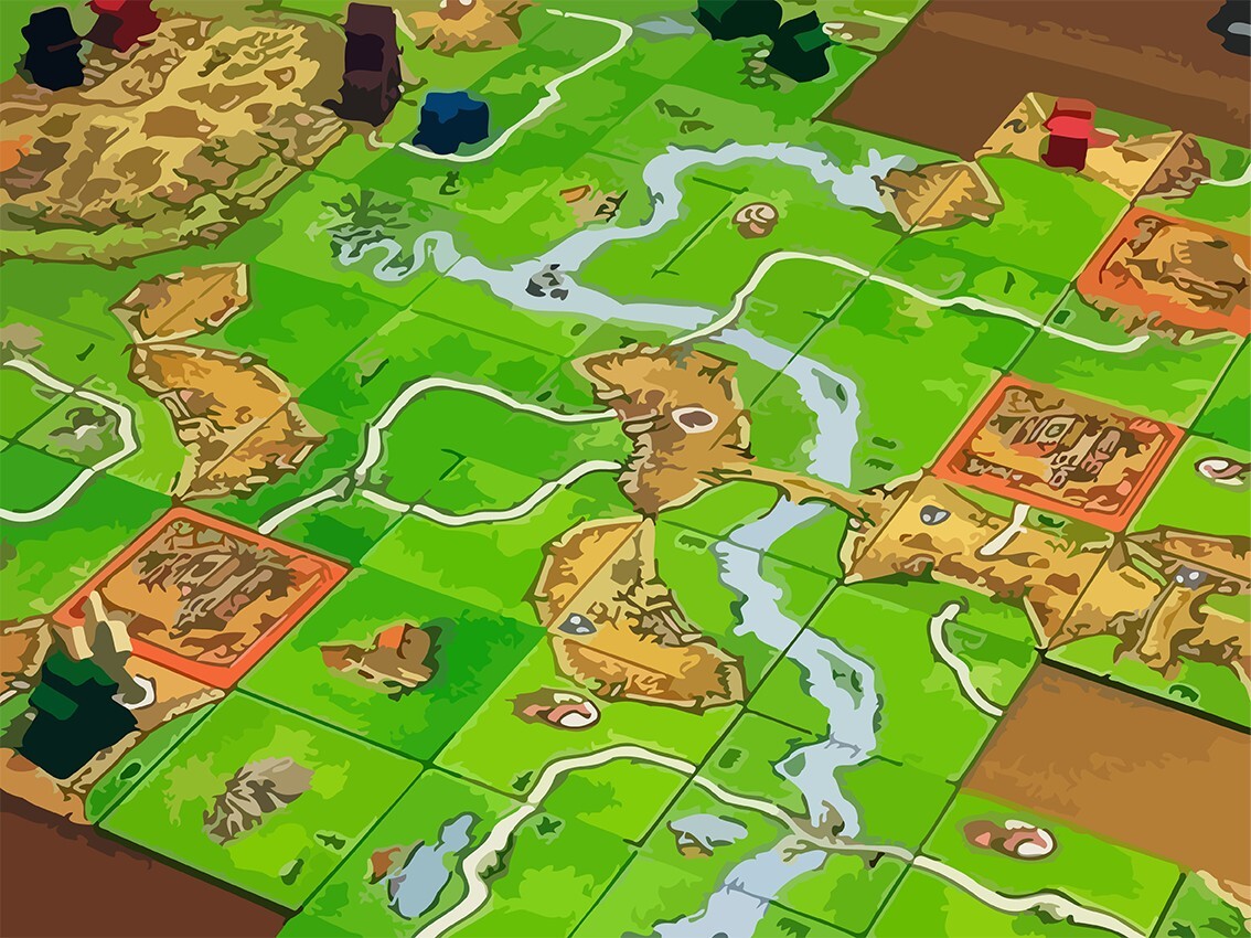 Настольная Игра Каркассон Купить Спб