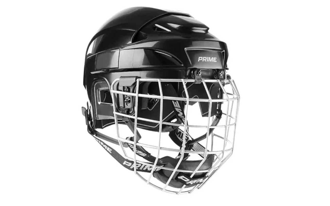 Шлем хоккейный+маска PRIME Flash 2.0 р.M (черный)