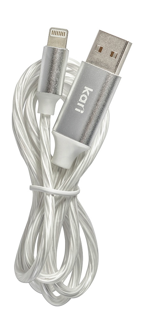 Кабель для зарядки Kari C229-Lightning-WH Lightning - USB 1 м белый 349₽