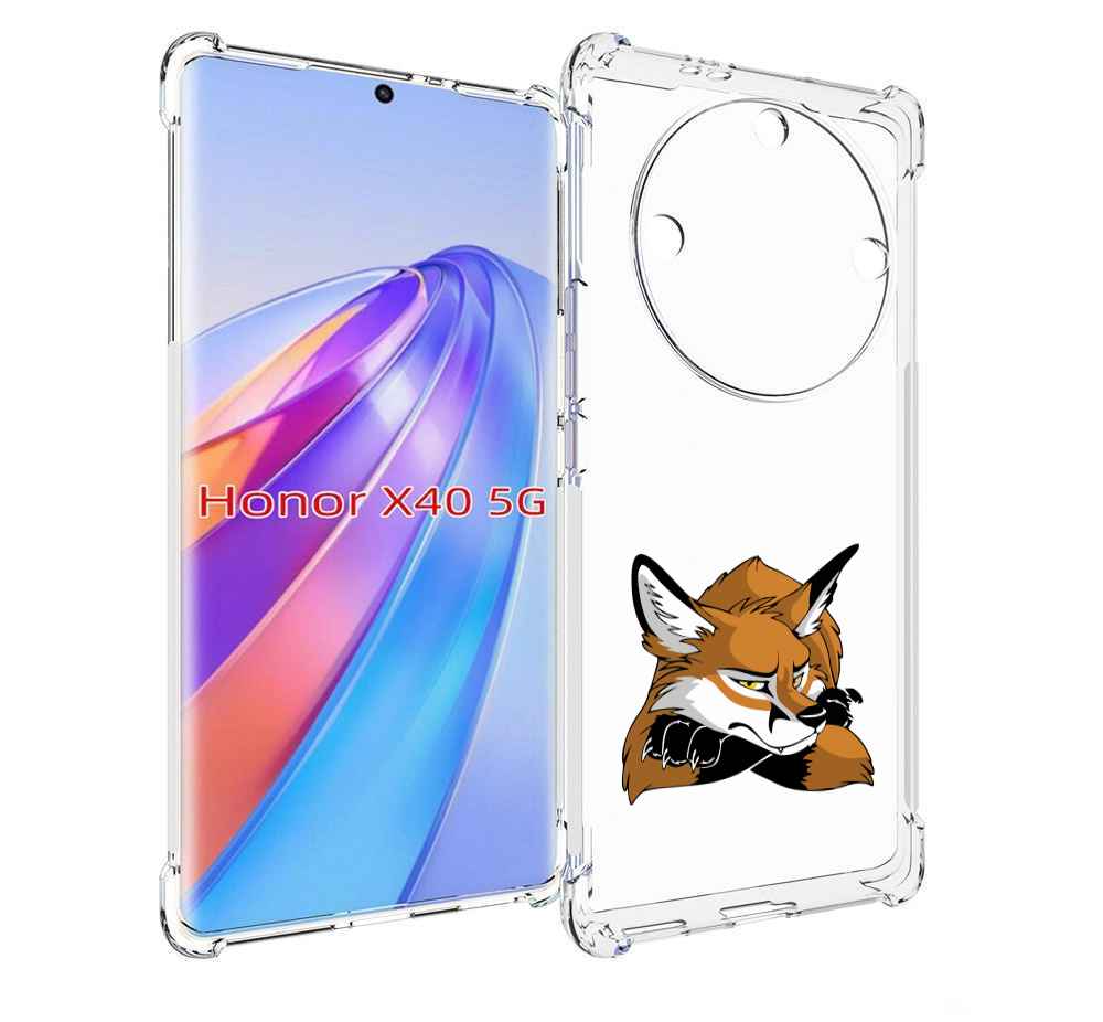 

Чехол MyPads фокс для Honor X40, Прозрачный, Tocco
