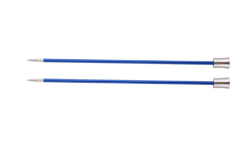 

Спицы для вязания Knit Pro прямые Zing 4мм, 35см, арт.47299, Синий, Zing