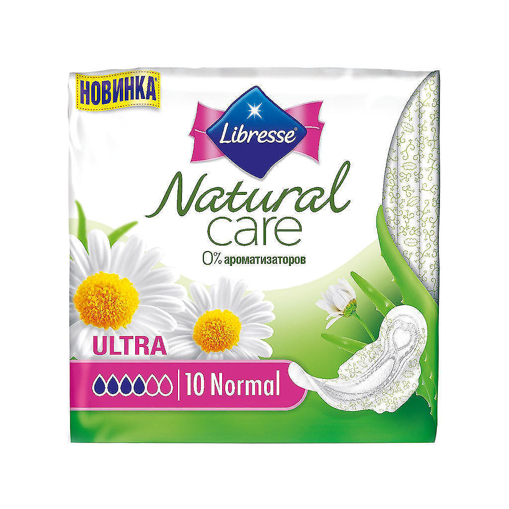 

Прокладки 12 Libresse Natural Care Ultra Normal шт