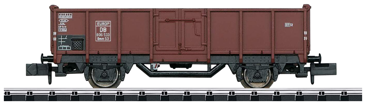 

Грузовой вагон с высокими бортами, Trix T18082, эпоха III (1:160)