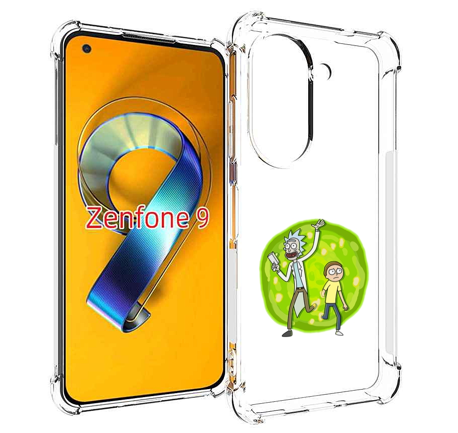 

Чехол MyPads рик-и-морти-в-кружке для Asus Zenfone 9 (AI2202), Прозрачный, Tocco