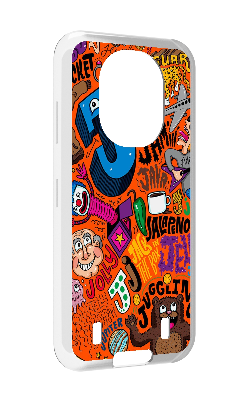 

Чехол MyPads funky-decor для Oukitel WP16, Прозрачный, Tocco