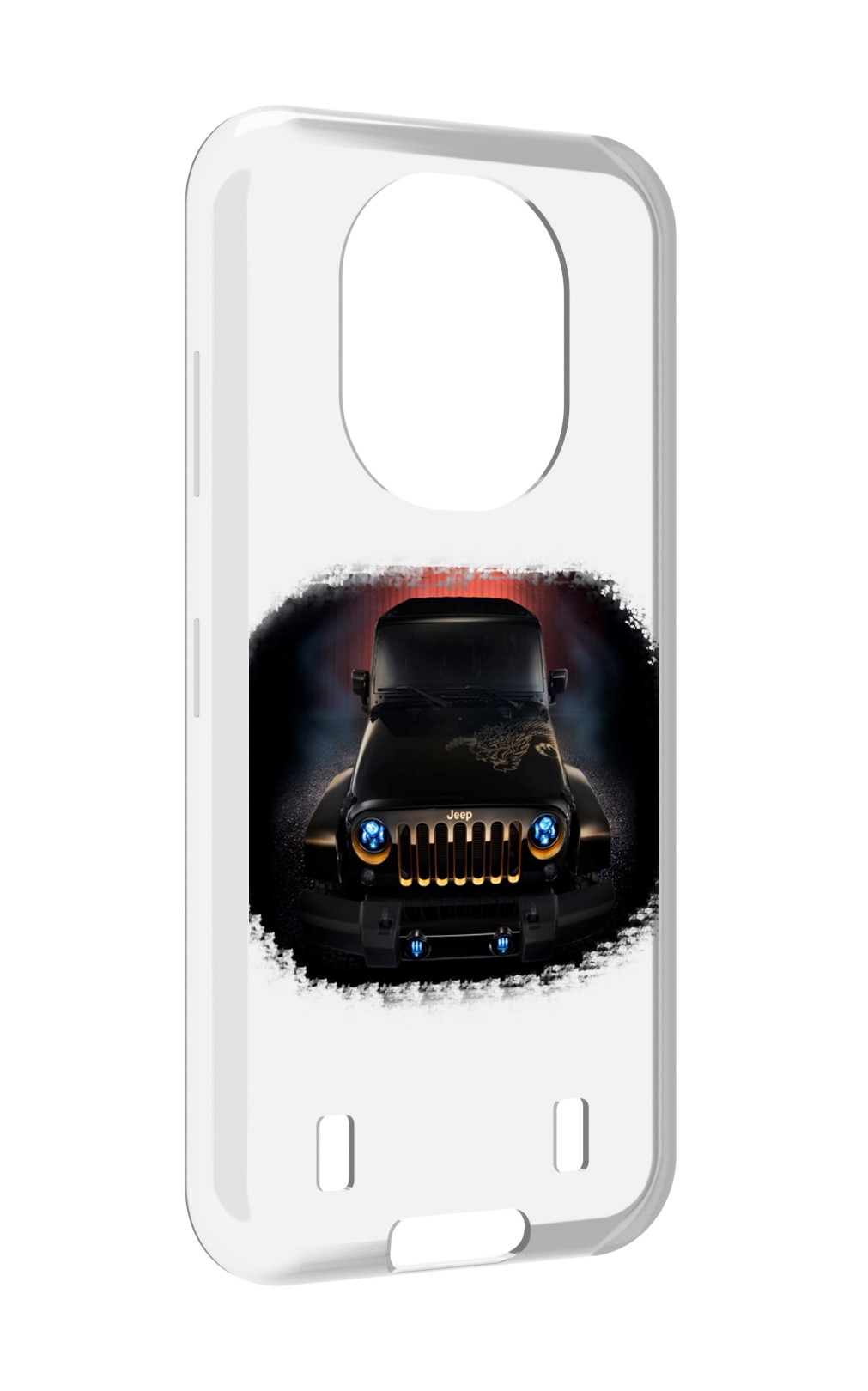 

Чехол MyPads jeep 2 для Oukitel WP16, Прозрачный, Tocco