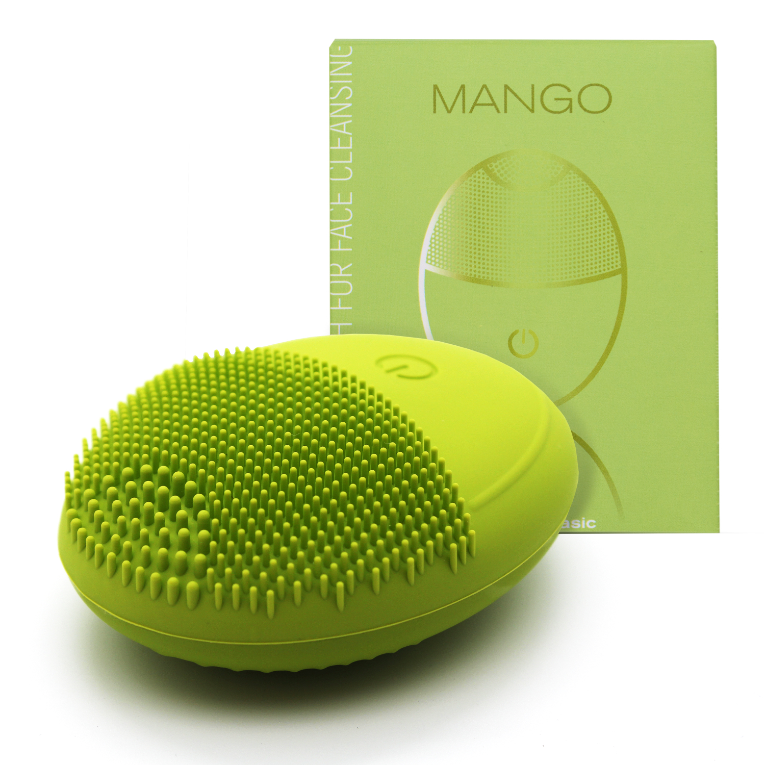 Щетка для глубокого очищения и массажа лица GESS Mango бьюти бокс для массажа будь собой дорогуша 14 х 14 1 см