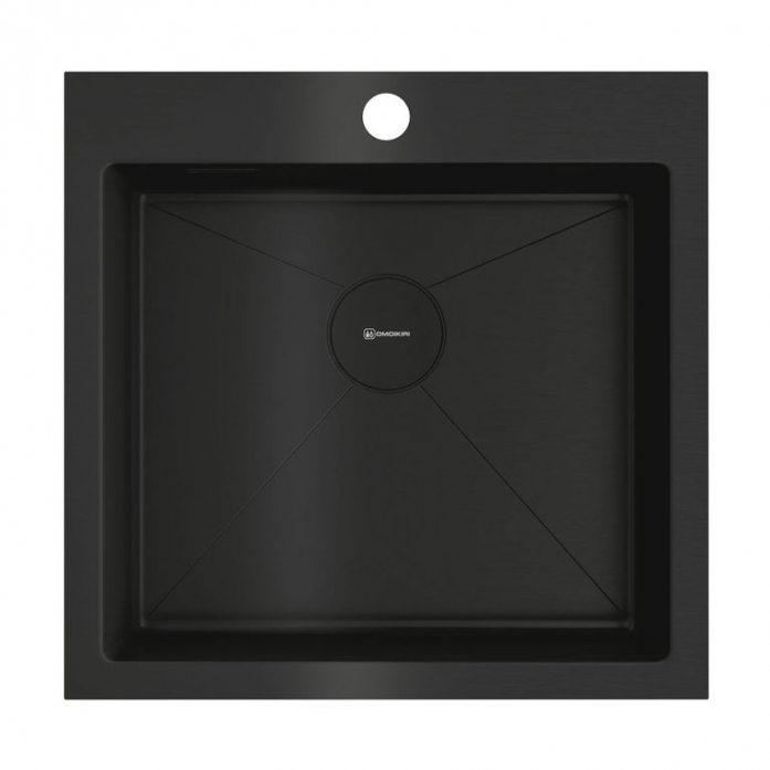 

Кухонная мойка Omoikiri Akisame 51-GB графит 4997013, Akisame