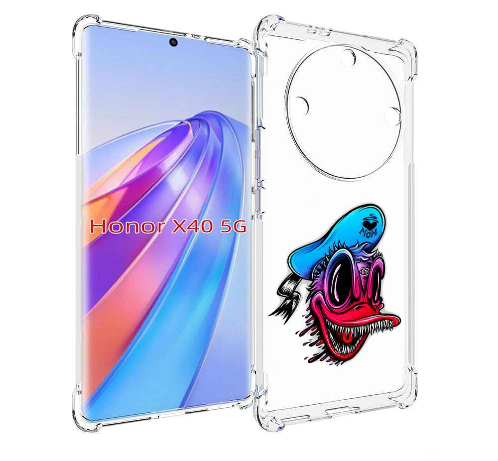 

Чехол MyPads Дональд для Honor X40, Прозрачный, Tocco