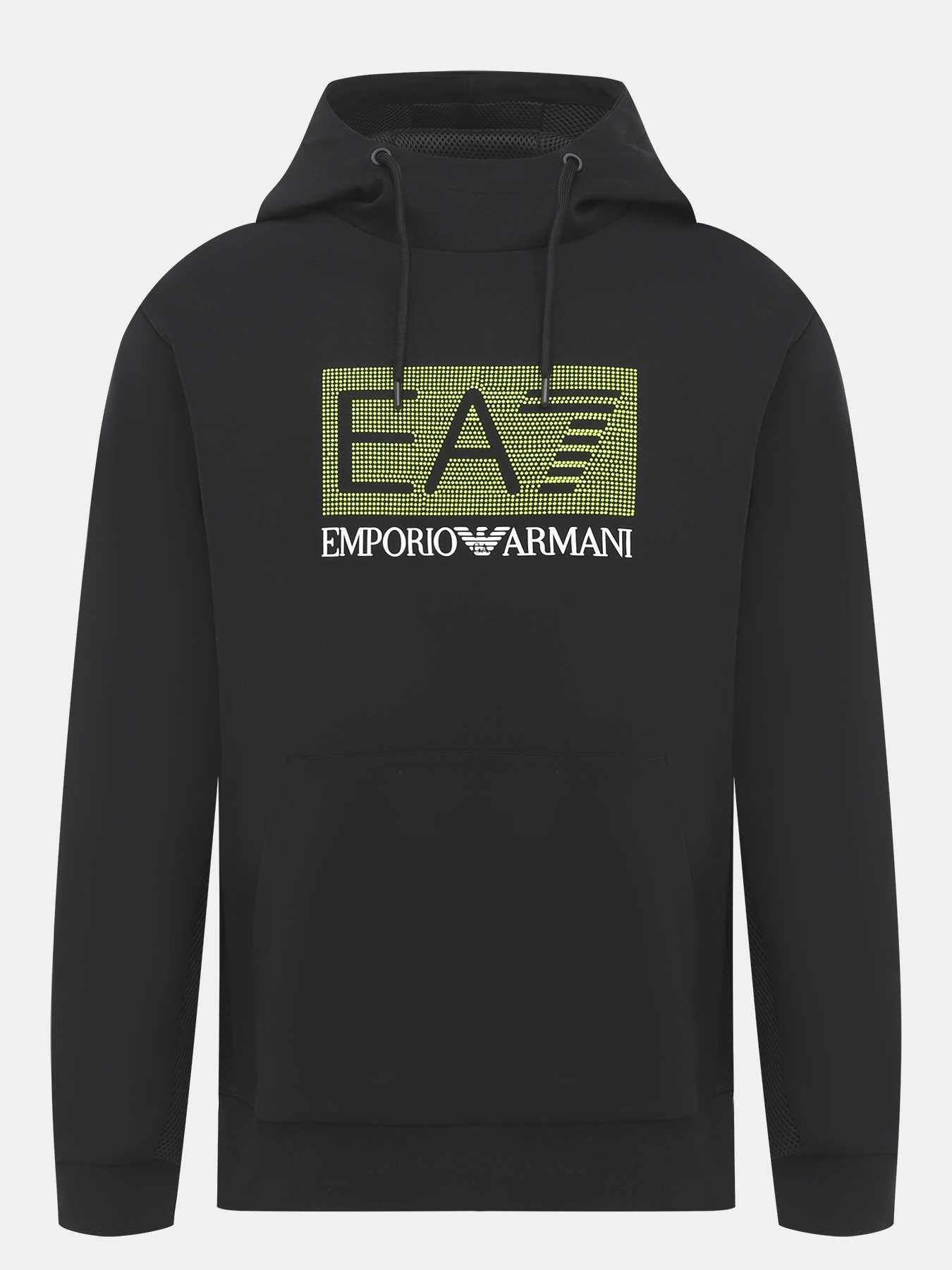 

Худи мужское EA7 EMPORIO ARMANI 476404 черное 48-50 RU, Черный, 476404