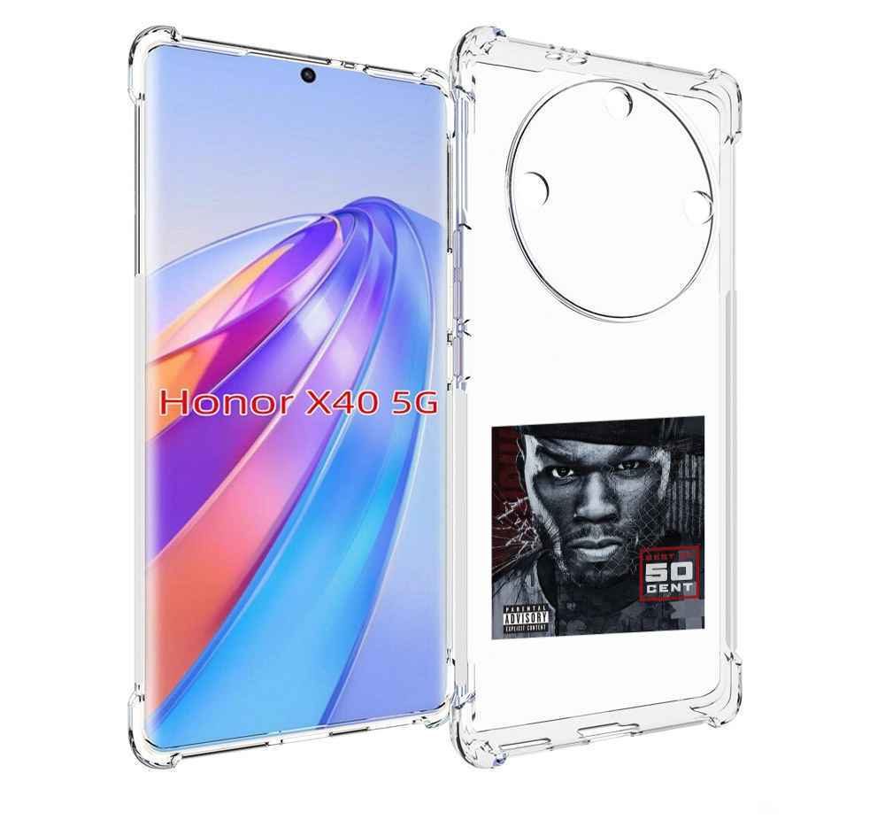 

Чехол MyPads 50 Cent - Best Of для Honor X40, Прозрачный, Tocco