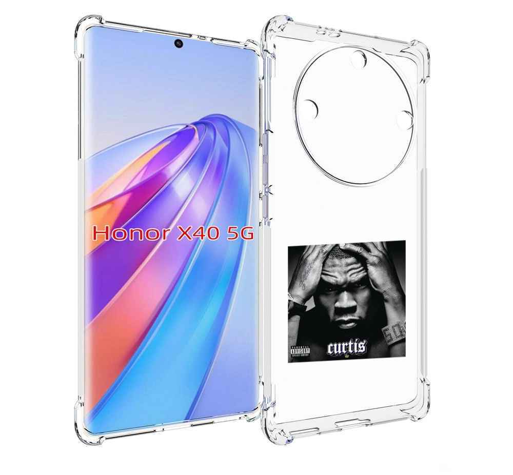 

Чехол MyPads 50 Cent - Curtis для Honor X40, Прозрачный, Tocco