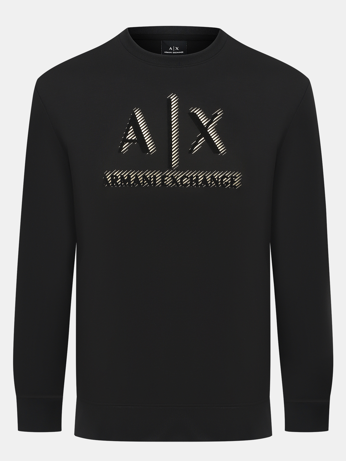 

Свитшот мужской Armani Exchange 484456 черный 52-54 RU, 484456