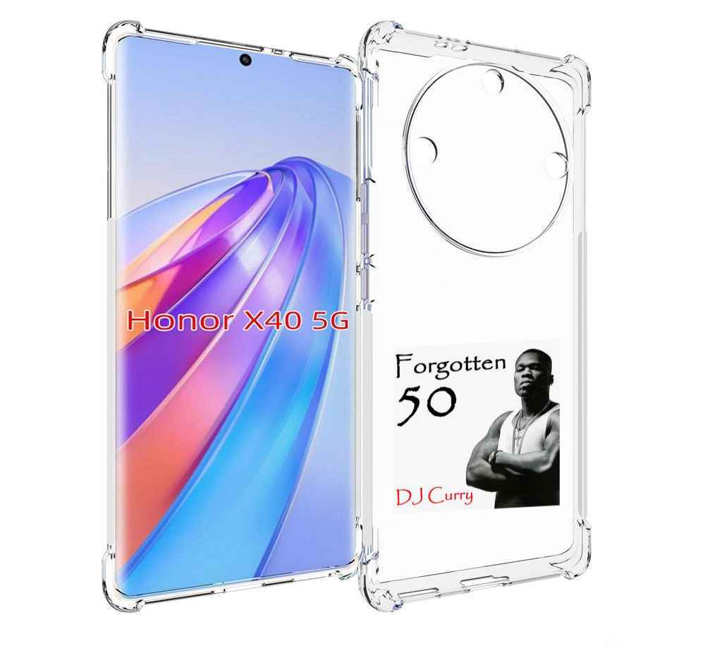 

Чехол MyPads 50 Cent - Forgotten 50 для Honor X40, Прозрачный, Tocco