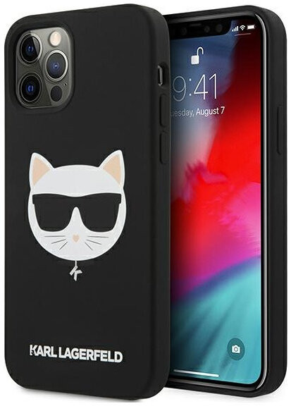 фото Чехол cg mobile karl lagerfeld liquid silicone choupette hard для iphone 12 pro max