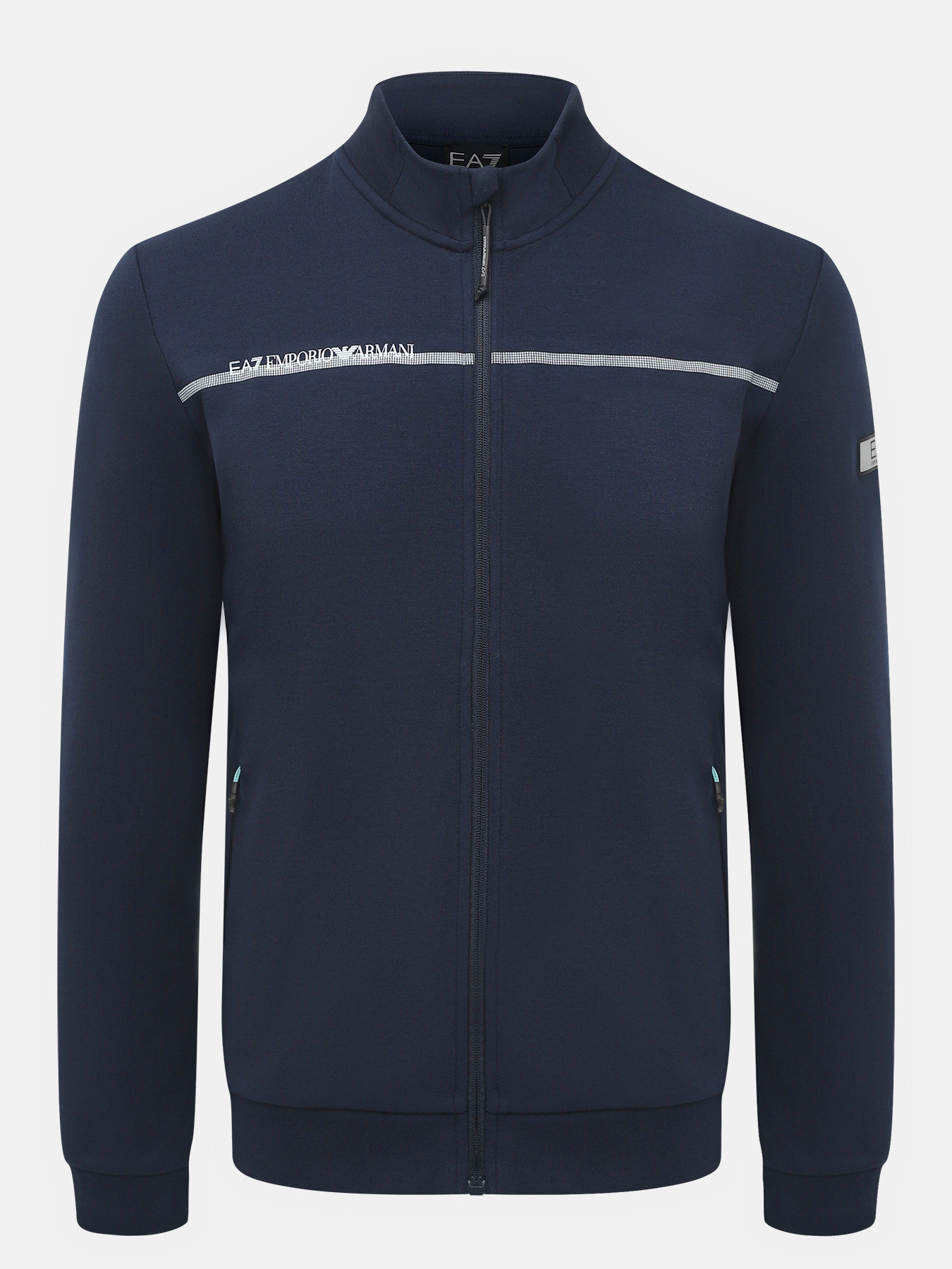 

Олимпийка мужская EA7 EMPORIO ARMANI 486032 синяя 52-54 RU, Синий, 486032