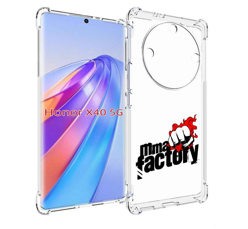 

Чехол MyPads Единоборства ММА для Honor X40, Прозрачный, Tocco