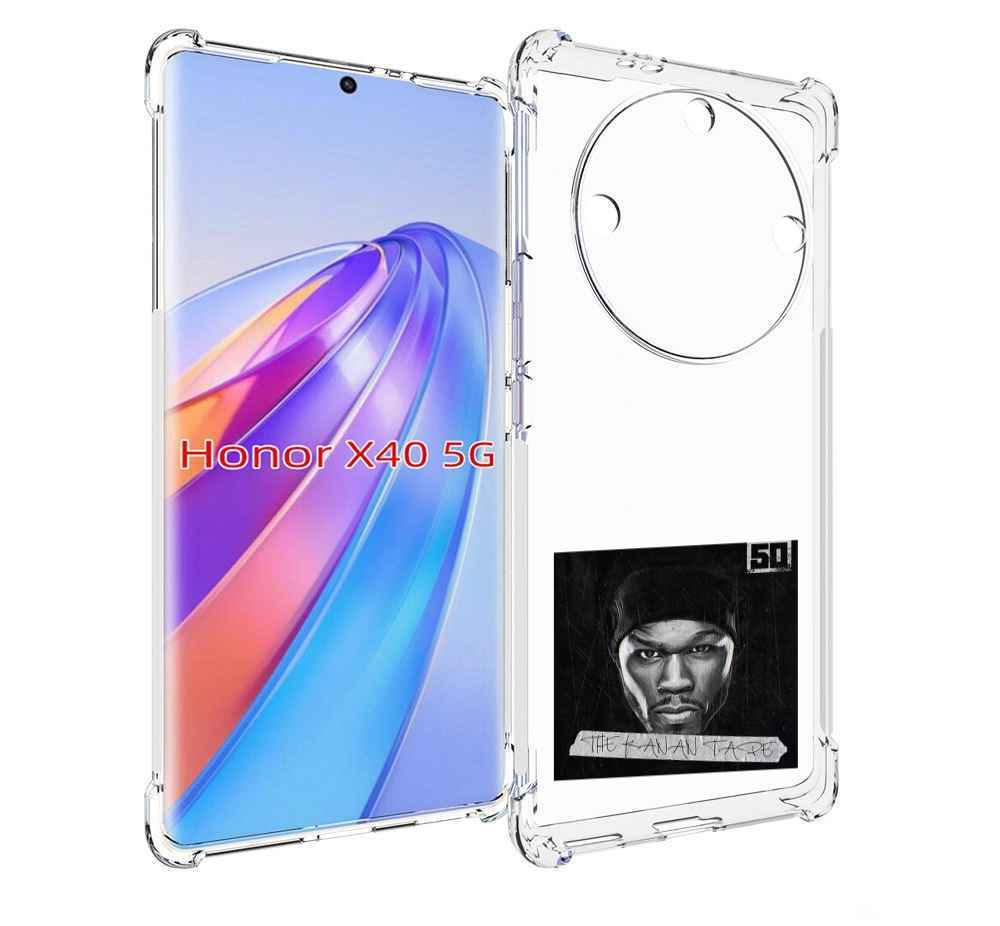 

Чехол MyPads 50 Cent - The Kanan Tape для Honor X40, Прозрачный, Tocco