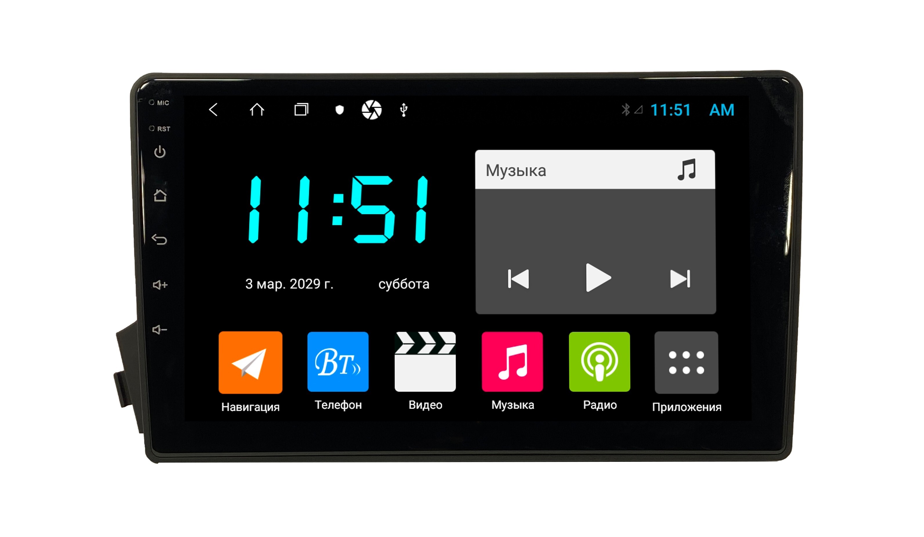 Штатная автомагнитола Zenith Ssang Yong Kyron 464GB Android 12 Мультируль ШГУ 3072400₽