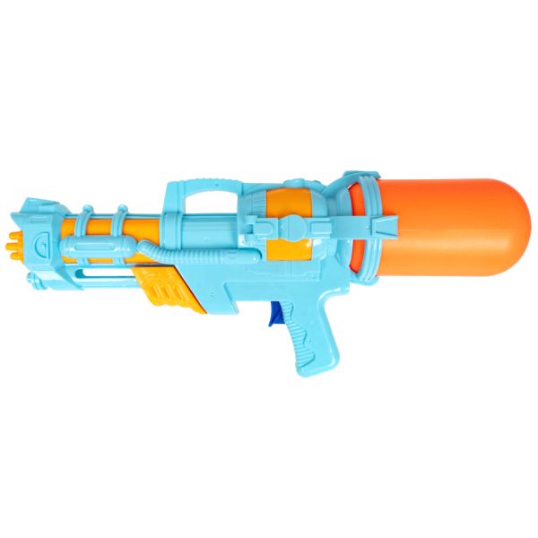 Водный пистолет игрушечный с помпой Bondibon Наше Лето 9909, РАС, 50х19х6 см, бирюзовый