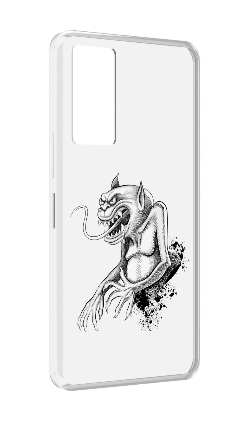 

Чехол MyPads чорт для Infinix Note 11, Прозрачный, Tocco
