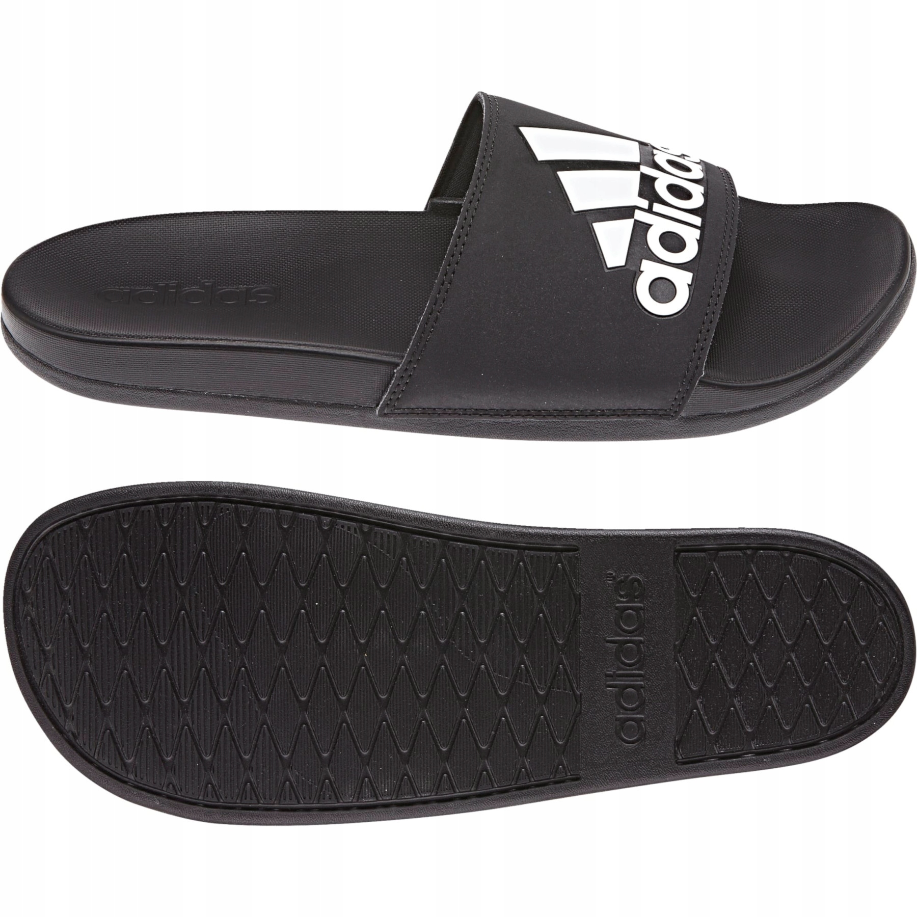 фото Сланцы мужские adidas adilette comfort_cg3425 черные 6 uk