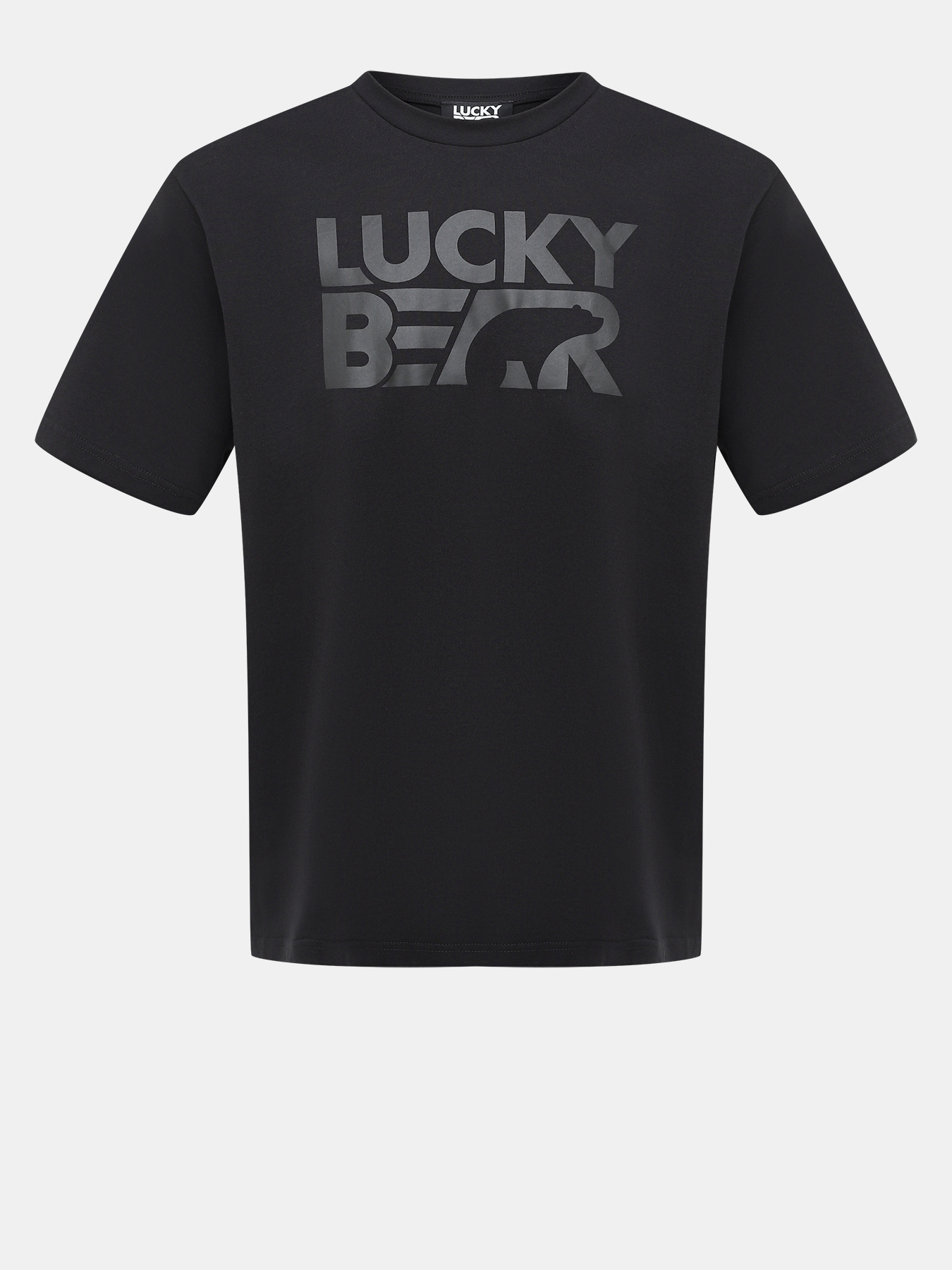 Футболка мужская Lucky Bear 000001542 черная 50 RU