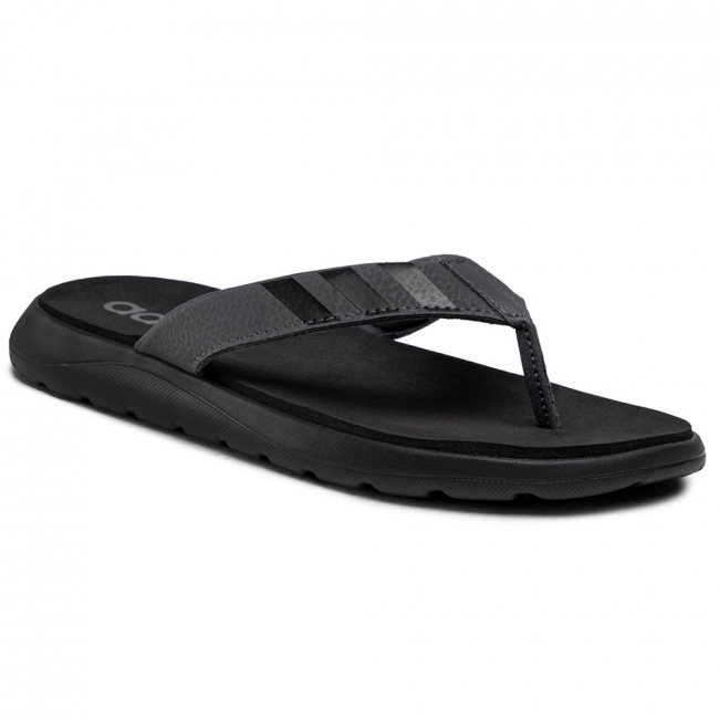 фото Вьетнамки мужские adidas comfort flip flop черные 6 uk