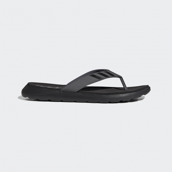 фото Вьетнамки мужские adidas comfort flip flop черные 6 uk