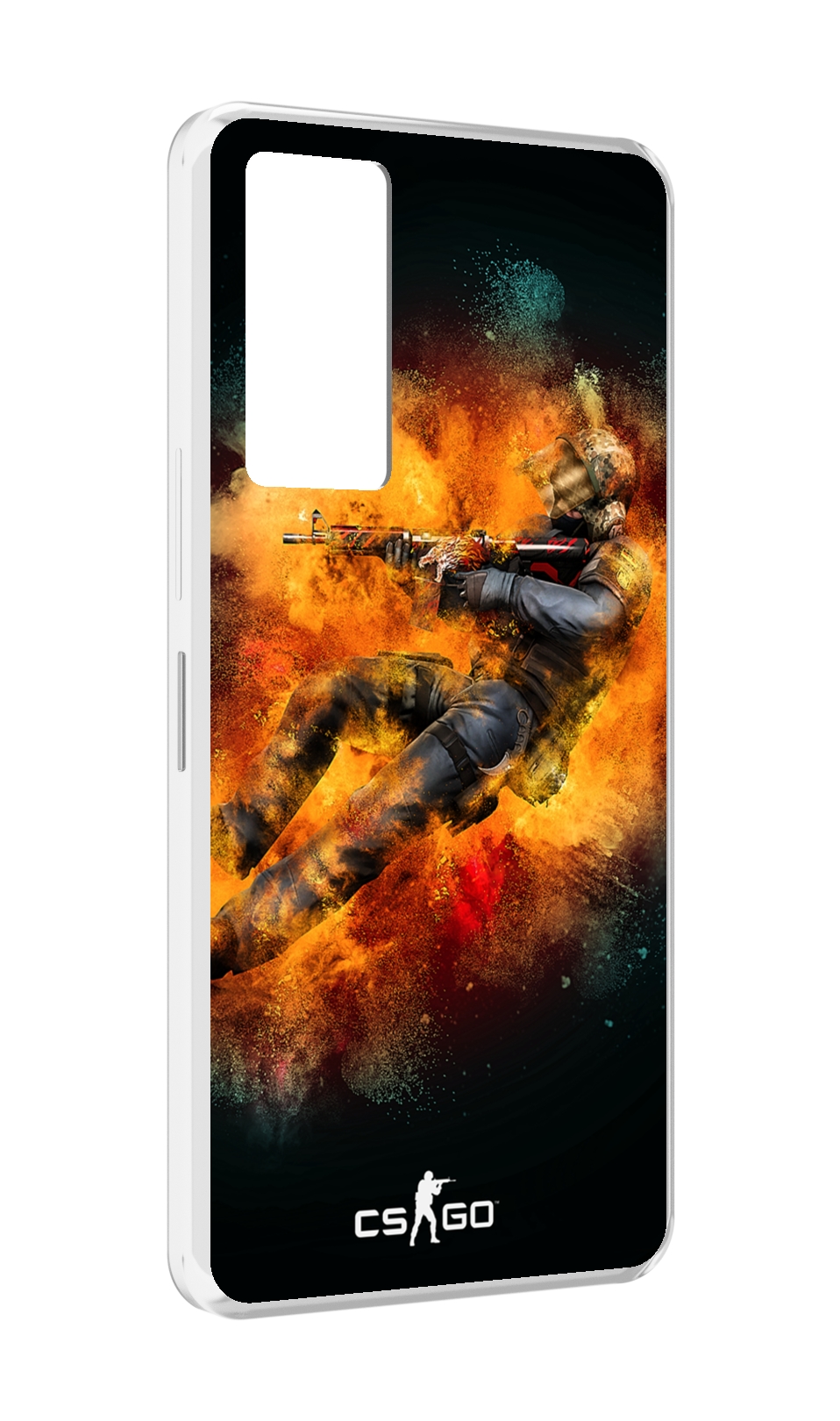 

Чехол MyPads CS-go Контр-террорист для Infinix Note 11, Прозрачный, Tocco