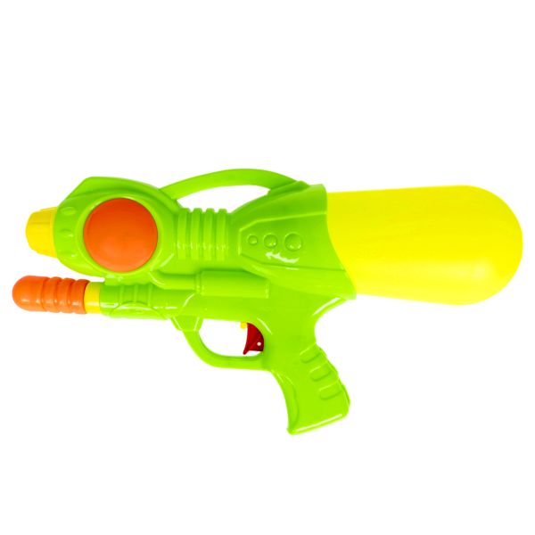 Водный пистолет игрушечный с помпой Bondibon Наше Лето, РАС 21,5х38х7 см, зелёный