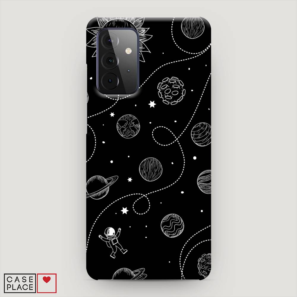 

Пластиковый чехол "В невесомости" на Samsung Galaxy A72, 2101920-3