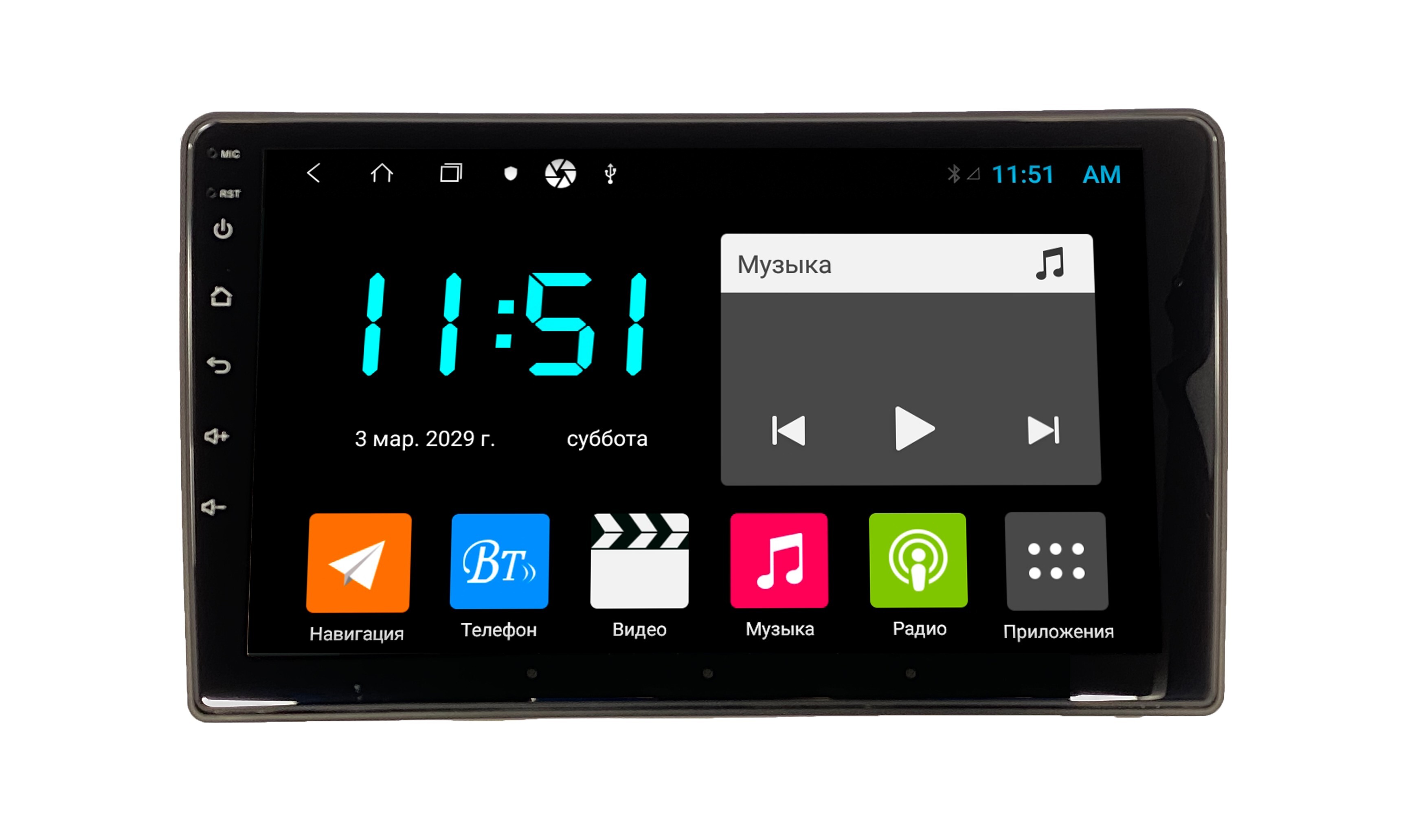 Штатная автомагнитола Zenith Renault Logan 2 кроме мин-й компл Android 12 464GB 3333200₽