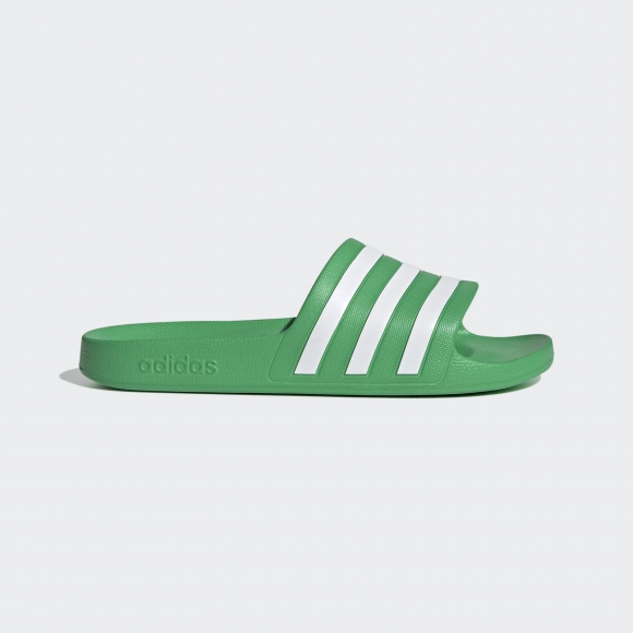 Шлепанцы мужские Adidas Adilette Aqua зеленые 6 UK зеленый