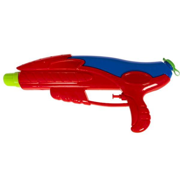 Водный пистолет игрушечный Bondibon Наше Лето,РАС 18,3х40х3,5 см, красный ,арт. С-909