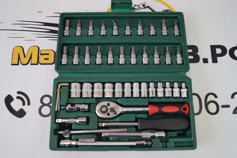 фото Набор инструментов 46 предметов магазинуаз
