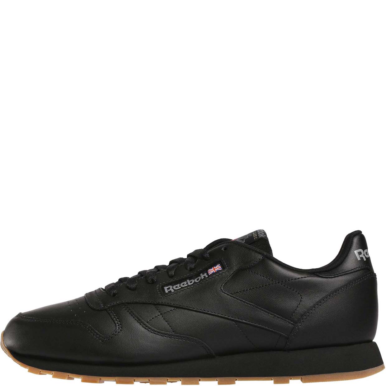 фото Кроссовки мужские reebok classic leather черные 6.5 us