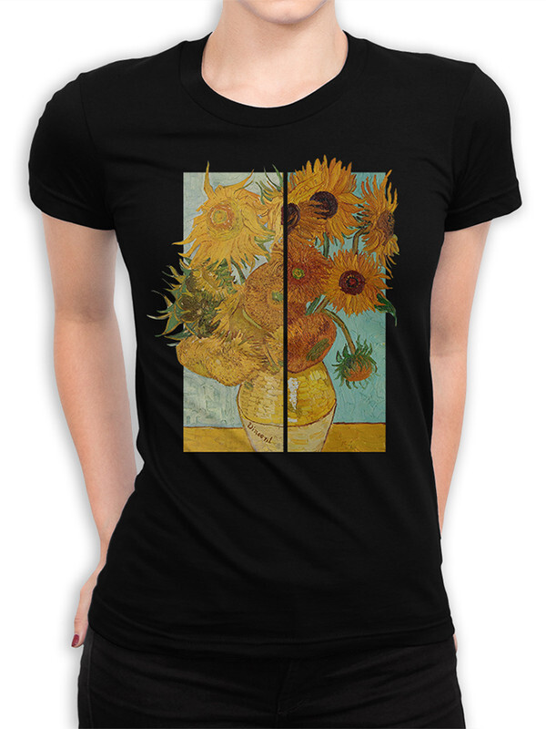 

Футболка женская Dream Shirts Картины Ван Гога черная 2XL, Черный, Картины Ван Гога